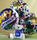 Birthday Teddy Bear Balloon