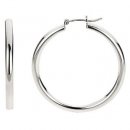 Silver Hoop Earrings