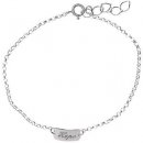 Nameplate Chain Bracelet