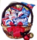 Around the world Christmas Basket