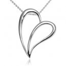 Sterling Heart Necklace