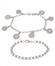 Sterling Silver Novelty Bracelet Set