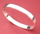 Flat Oval Bangle