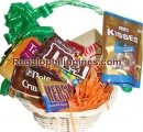 Basket of full chocolates