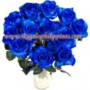 Blue Rose In  a Vase