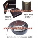 3pc Combo Set  ( Belt, Wallet N Keychain Holder)