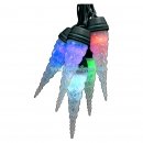 Multi Icicle Christmas Lights