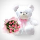 Bernie & Pink Roses