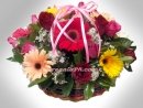 Flower in a basket