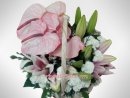  Flower in a basket arrangement