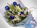 6 stem Blue Rose
