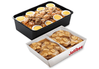 Palabok and Burger Steak Family Pan