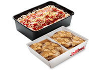 Burger Steak Pan with Spaghetti Family Pan