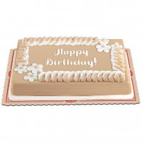Creamy Caramel Dedication Cake