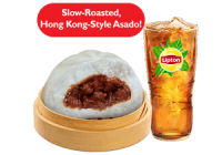 Chunky Asado Siopao w/Drink