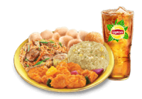Sweet n' Sour Chicken Lauriat w/Drink