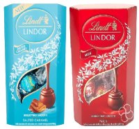 Lindt Lindor - Milk Truffles & Salted Caramel
