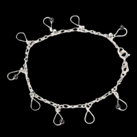 Bracelet with Teardrop Charms