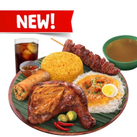Chicken Inasal & 1 pc Pork BBQ Solo Fiesta