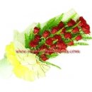 Red stem roses