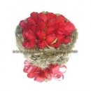 Gorgeous red rose bouquet