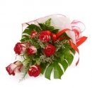 Beautiful red rose bouquet