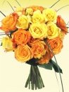 Orange and Yelllow rose
