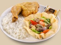 Chicken and Chopsuey Meal