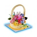 Cake Basket of Flowers